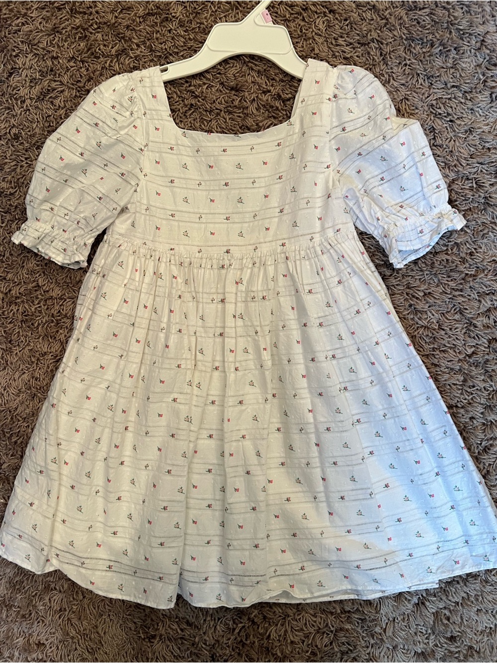 Girls white dress